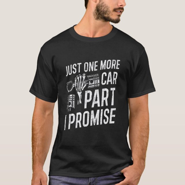 T-shirt Conception de mécanicien automobile - Juste une au (Devant)