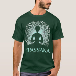 T-shirt Conception de méditation Vipassana Nice