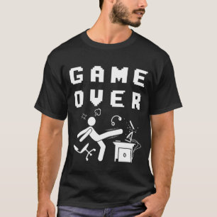 T-shirt Conception de mème de gamer en colère drôle pour g