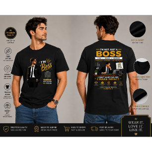 T-shirt Conception de mentalité de patron Graphique de l
