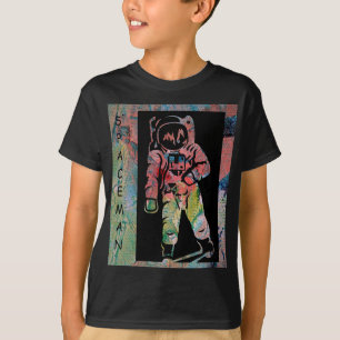 T-shirt Conception de mode d'astronaute de Janz