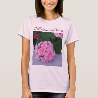 T-shirt Conception de mode du jardin de Miriam de Janz