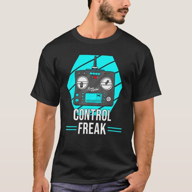 T-shirt Conception de modèle Rc - Freak de contrôle (Devant)