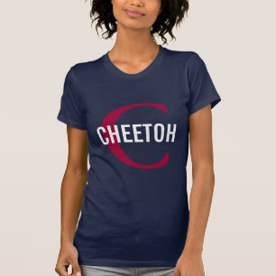 T-shirt Conception de monogramme de chat de Cheetoh