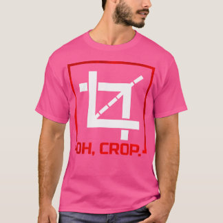 T-shirt Conception de montage d'image de photographie drôl