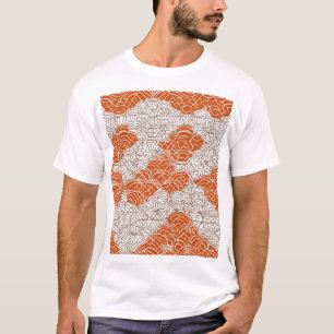 T-shirt Conception de motif japonais traditionnel 0054