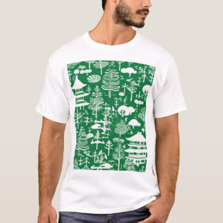 T-shirt Conception de motif traditionnel japonais 0069