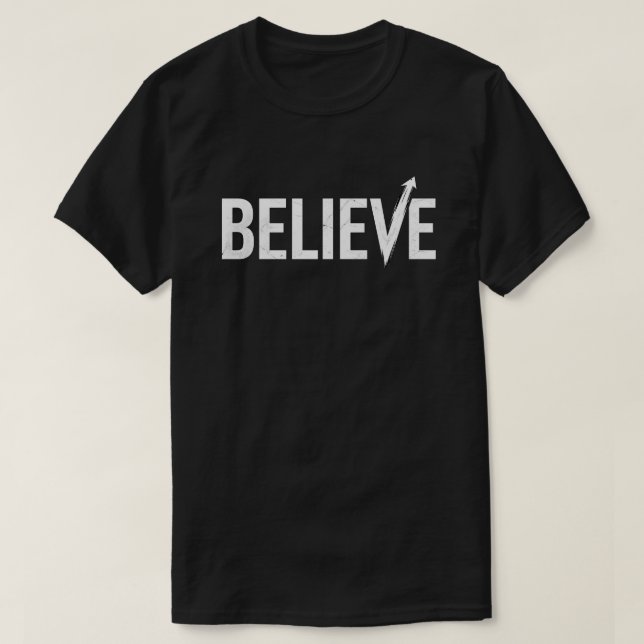 T-shirt Conception de motivation typographique audacieuse  (Design devant)