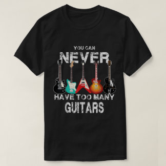 T-shirt Conception de musicien joueur de guitare drôle
