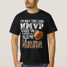 Conception de nana de football bruyante - chemise