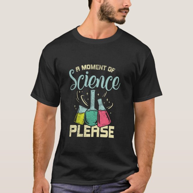 T-shirt Conception de nerd de science pour l'amateur de ch (Devant)