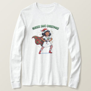 T-shirt Conception de Noël pour les infirmières