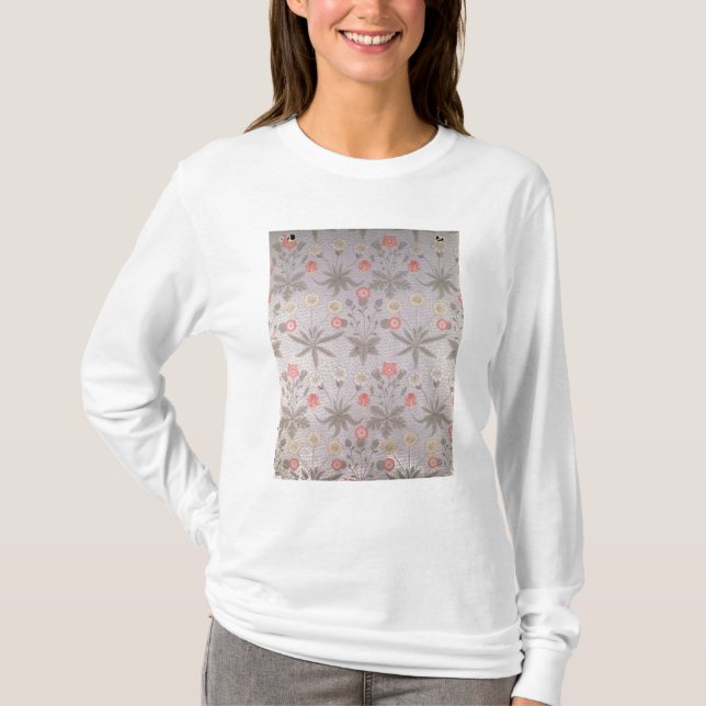 T-shirt Conception de papier peint de Daisy (Devant)