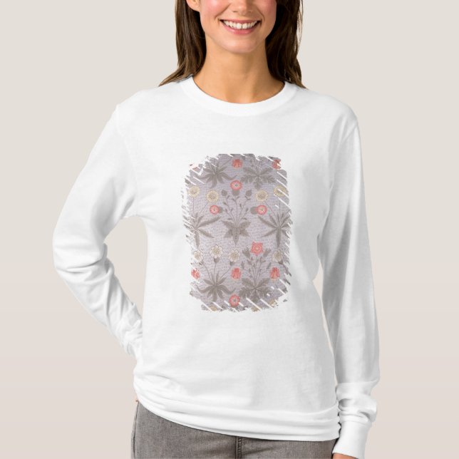 T-shirt Conception de papier peint de Daisy (Devant)