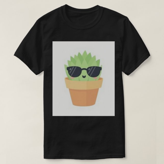 T-shirt Conception de parent de plante succulente Kawaii J (Design devant)