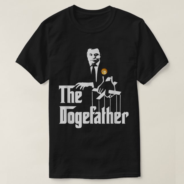 T-shirt Conception de parodie de patron de crypto-mème Dog (Design devant)
