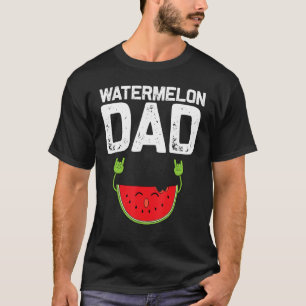 T-shirt Conception De Pastèque Pour Papa Hommes Fruits D'É