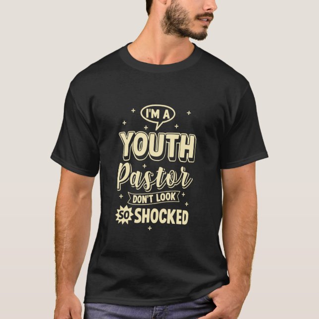 T-shirt Conception de pasteur de jeunesse pour prédicateur (Devant)