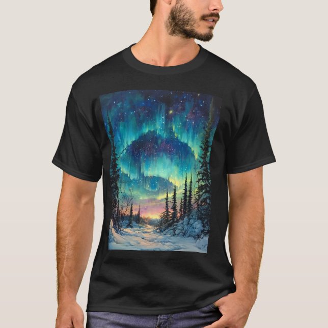 T-shirt conception de paysage (Devant)