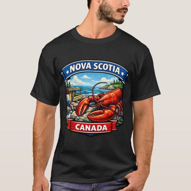 T-shirt Conception de pêche de drapeau américain (Devant)