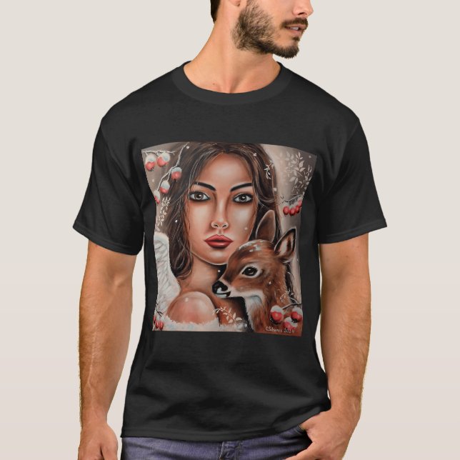 T-shirt Conception de pêche intérieure de chat drôle pour  (Devant)