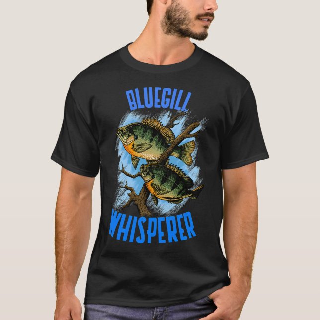 T-shirt Conception de pêcheur de crapet arlequin drôle de  (Devant)