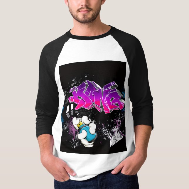 T-shirt "Conception de peinture" (Devant)