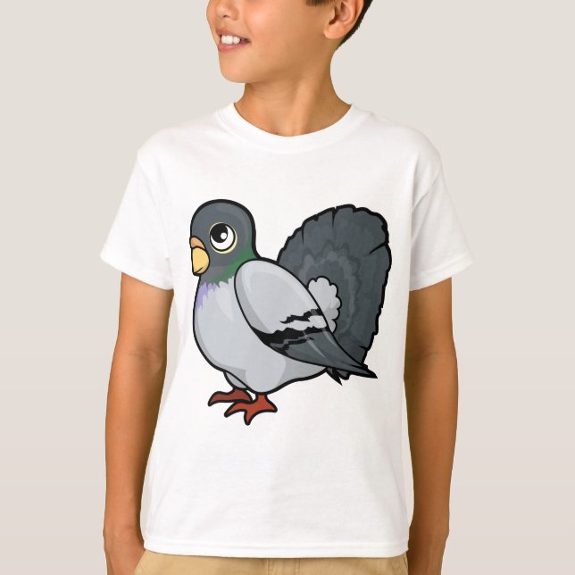 T-shirt Conception de pigeon (Devant)