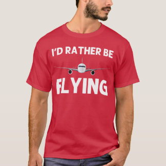 T-shirt Conception de pilote drôle pour hommes femmes avia