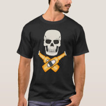 CONCEPTION DE PIRATE CRÂNE DE BIÈRE