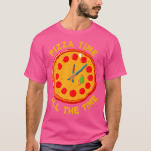 T-shirt Conception De Pizza Pour Le Net Pizza Party, Amate