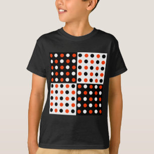 T-shirt conception de pois