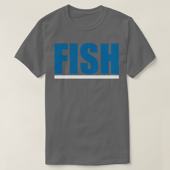 T-shirt Conception de poisson pour Fisher 2 (Design devant)