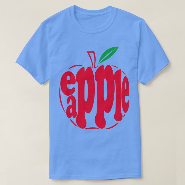 T-shirt conception de pomme (Design devant)