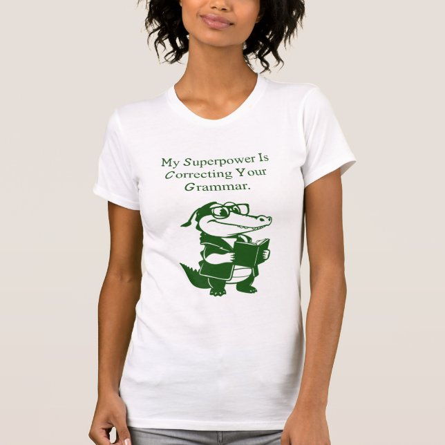 T-shirt Conception de professeur d'anglais drôle de superp (Devant)