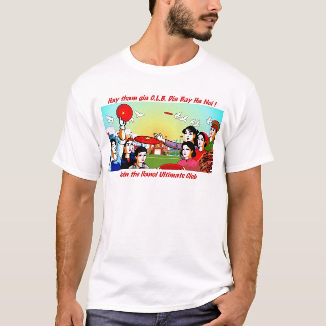 T-shirt Conception de propagande : Joignez le club final (Devant)