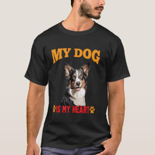 T-shirt Conception de propriétaire de chien Cardigan Welsh