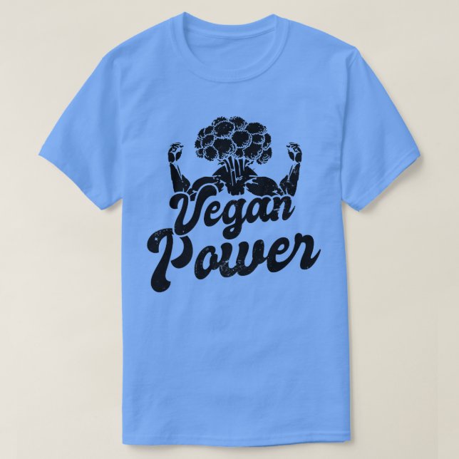 T-shirt Conception de puissance végétarienne Formation vég (Design devant)