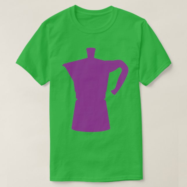 T-shirt Conception de Purple Moka Pot Edition limitée (Design devant)