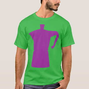 T-shirt Conception de Purple Moka Pot Edition limitée