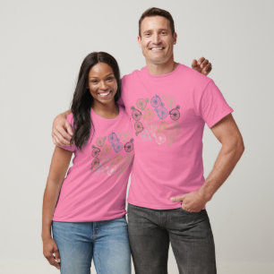 T-shirt Conception de quart de penny de penny