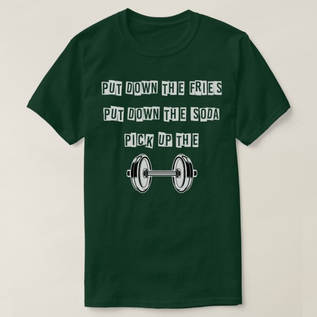 T-shirt Conception de remise en forme (Design devant)