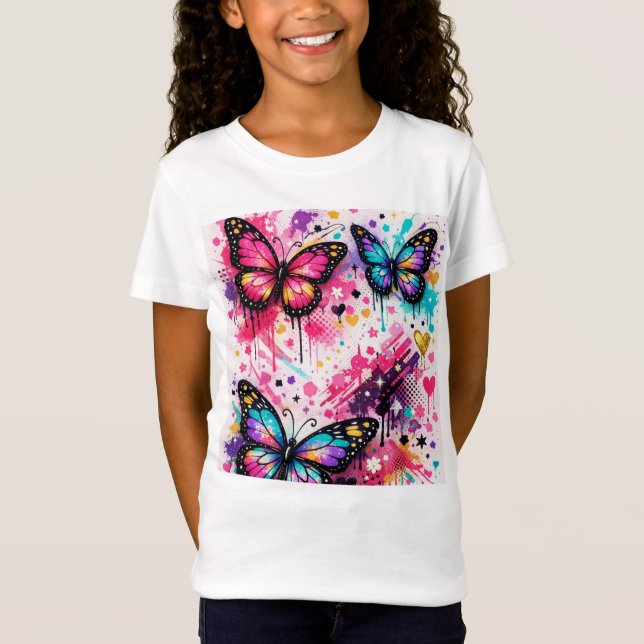 T-Shirt Conception de rêve coloré  (Devant)