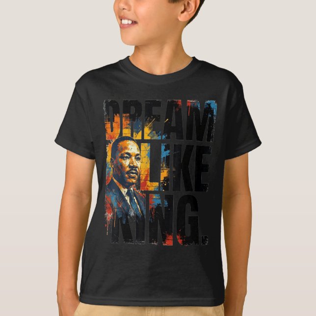 T-shirt Conception de rêve de Martin pour le Mois de l'his (Devant)