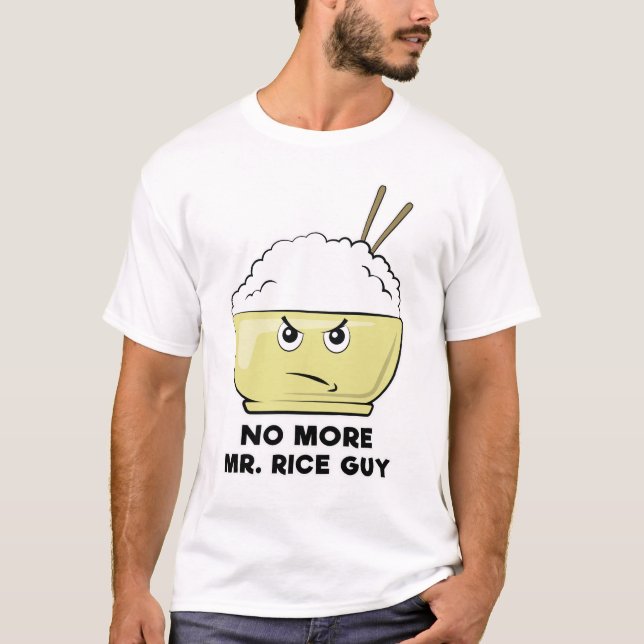 T-shirt Conception de riz drôle (Devant)