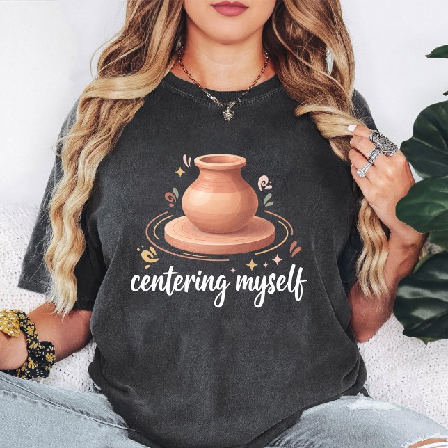 T-shirt Conception de roue de poterie en argile pour me ce (Créateur téléchargé)