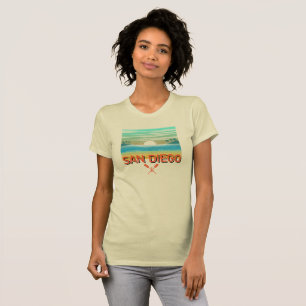 T-shirt Conception de San Diego - Bella+Canvas Femme Slim 
