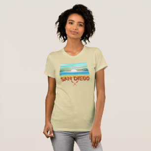 T-shirt Conception de San Diego - Bella+Canvas Femme Slim 