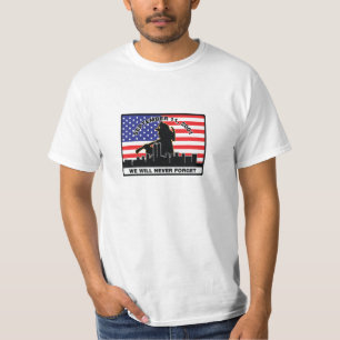 T-shirt Conception de sapeur-pompier de l'original 9/11
