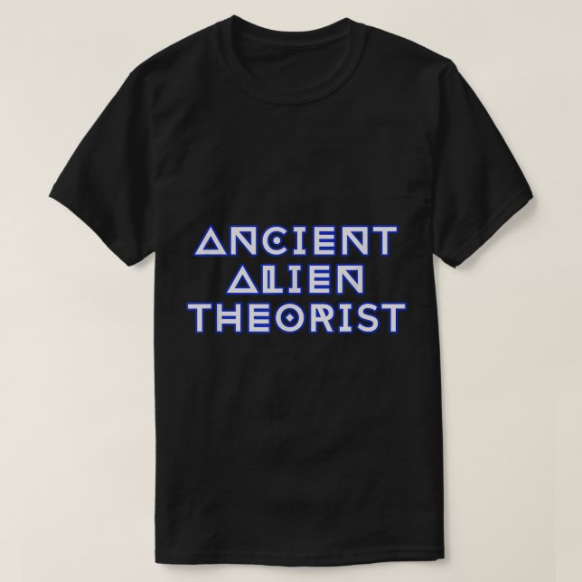 T-shirt Conception de science-fiction sur la théorie des a (Design devant)